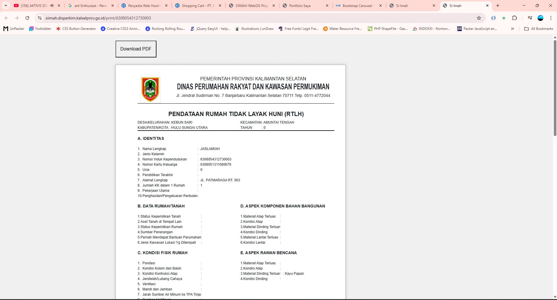 Data Cetak